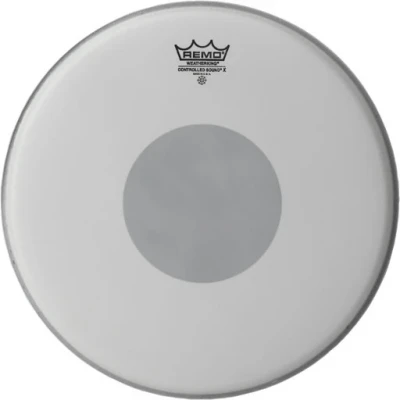 REMO CX-0114-10 CONTROLLED SOUND X 14' однослойный матовый пластик c серым центром