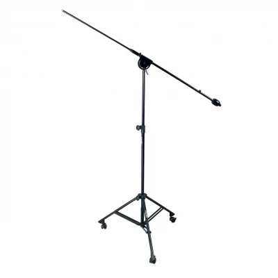 PROEL PRO400 профессиональная микрофонная стойка, тренога, телескопический журавль, на колёсах