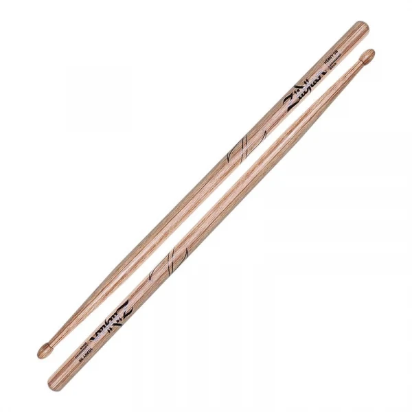 ZILDJIAN Z5BH HEAVY 5B LAMINATED BIRCH барабанные палочки с деревянным наконечником, материал: ламинированная береза