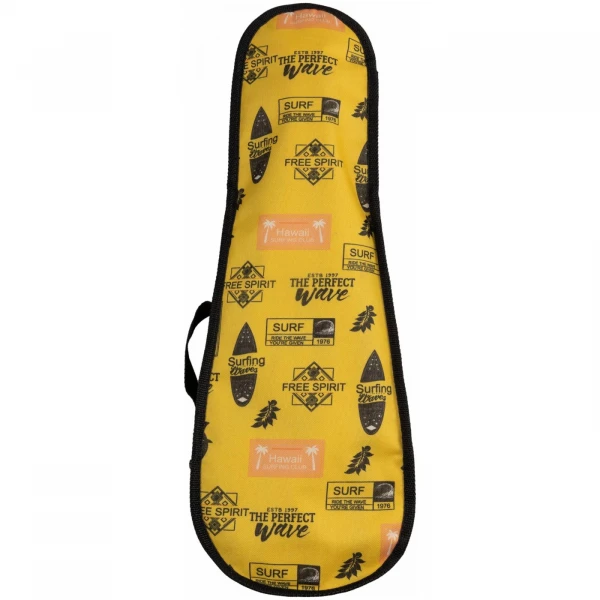 Чехол для укулеле FLIGHT FBU-8030 SHARK ремень без утеплителя, рисунок - рок