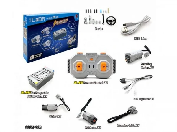 Набор электроники CADA для конструкторов C61007W, C61016W, C61018W, C61019W, C61020W