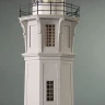 Сборная картонная модель Shipyard маяк Lighthouse Alcatraz (№28), 1/72