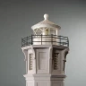 Сборная картонная модель Shipyard маяк Lighthouse Alcatraz (№28), 1/72