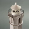 Сборная картонная модель Shipyard маяк Lighthouse Alcatraz (№28), 1/72