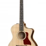 TAYLOR 214ce-K DLX 200 Series Deluxe электроакустическая гитара с кейсом