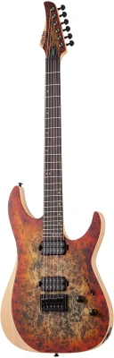 SCHECTER REAPER-6 INFERNO BURST электрогитара
