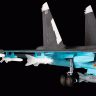 Сборная модель ZVEZDA Многофункциональный истребитель-бомбардировщик Су-34, 1/72
