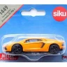 Легковой автомобиль Siku 1449 Суперкар Lamborghini Aventador 1/55, 9.7 см, оранжевый