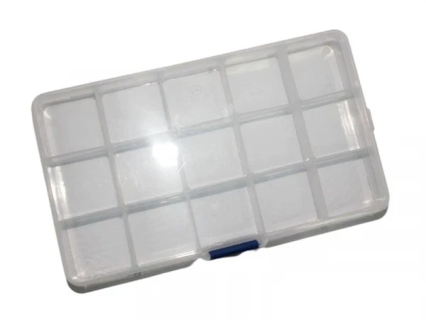 Контейнер, 15 отд., 17,5 х 10 см, съемные перегородки