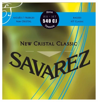 SAVAREZ 540 CJ NEW CRISTAL CLASSIC струны для классических гитар (30-34-41-29-35-44) сильного натяжения