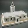 Сборная картонная модель Shipyard маяк Lighthouse Los Morrillos (№30), 1/72