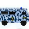 Машина "АВТОПАНОРАМА" инерц. УАЗ-452 (ОМОН) 1/50, в/к 12*7*5,5 см