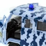 Машина "АВТОПАНОРАМА" инерц. УАЗ-452 (ОМОН) 1/50, в/к 12*7*5,5 см