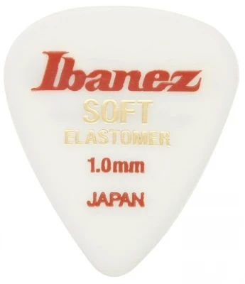IBANEZ EL14ST10 FLAT PICK ELASTOMER медиатор, толщина 1 мм