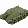 Советская самоходная артиллерийская установка Су-122 1/100