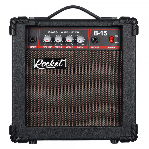 Комбоусилитель для бас гитары ROCKET B-15 Комбоусилитель для бас гитары ROCKET B-15