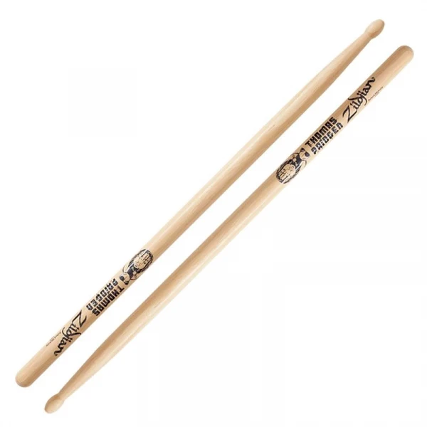 ZILDJIAN ZASTP THOMAS PRIDGEN ARTIST SERIES барабанные палочки с деревянным наконечником, именные, материал: орех