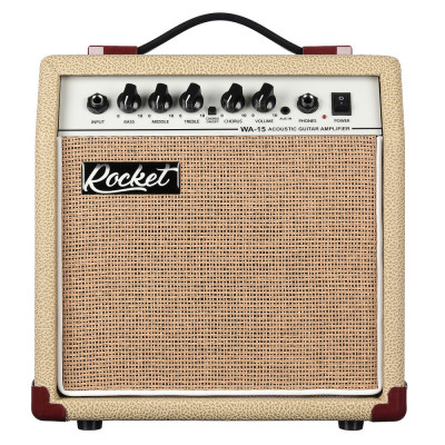 Комбоусилитель для акустических   гитар ROCKET WA-15 MP3
