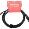 Аудио кабель FORCE FLC-06/3 мини стерео Jack 1/4 XLR (F) мама, 3 м