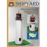 Сборная картонная модель Shipyard маяк Minnesota Point Lighthouse (№58), 1/87