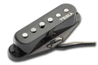 Tesla TV-S2 Middle звукосниматель-сингл для электрогитары чёрный