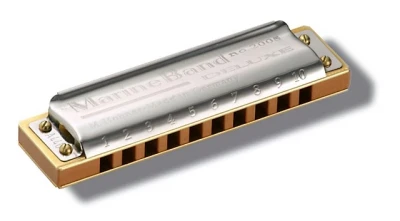 HOHNER Marine Band Deluxe 1896/20 D M200503 губная гармошка диатоническая