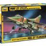 Сборная модель ZVEZDA Советский истребитель-бомбардировщик МиГ-27, 1/72