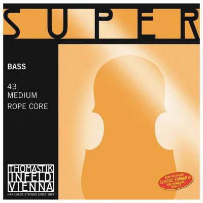 Струны для контрабаса 4/4 THOMASTIK Superflexible SOLO 43