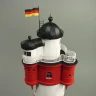 Сборная картонная модель Shipyard маяк Roter Sand Lighthouse (№46), 1/87