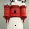 Сборная картонная модель Shipyard маяк Roter Sand Lighthouse (№46), 1/87