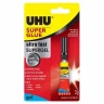 КЛЕЙ УНИВЕРСАЛЬНЫЙ СЕКУНДНЫЙ UHU SUPER GLUE ГЕЛЬ  3Г  БЛИСТЕР