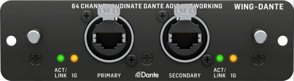 Сетевой модуль Behringer AOIP-DANTE AoIP для моделей WING