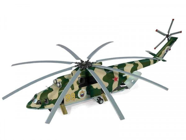 Сборная модель ZVEZDA Российский тяжелый вертолет Ми-26, 1/72