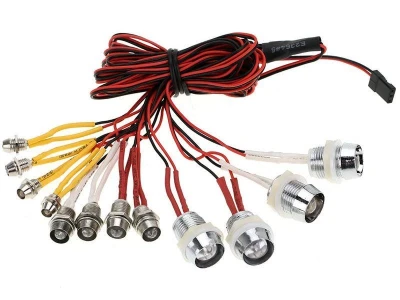 Комплект подсветки G.T.Power L12 (12 светодиодов) для радиоуправляемых автомоделей
