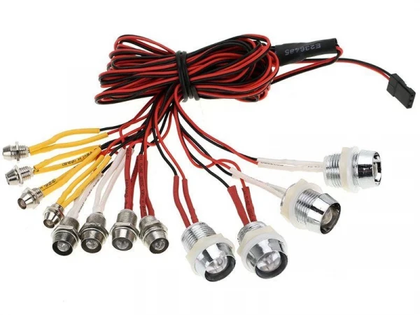 Комплект подсветки G.T.Power L12 (12 светодиодов) для радиоуправляемых автомоделей