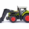 Трактор Siku 1392 Claas Axion с фронтальным погрузчиком