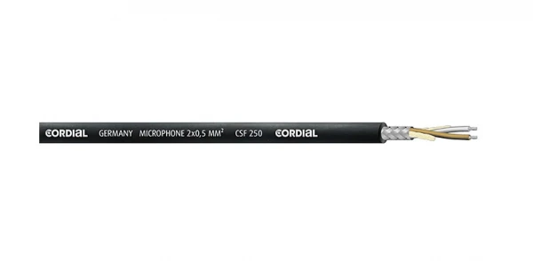 Cordial CSF 250 микрофонный кабель 5,2 мм, черный