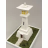 Сборная картонная модель Shipyard маяк Udo Saki Lighthouse (№95), 1/72