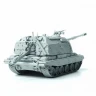 Сборная модель ZVEZDA Российская 152-мм гаубица МСТА-С, подарочный набор, 1/72