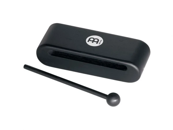 Meinl MWB1BK Малый вудблок из каучукового дерева с колотушкой в комплекте