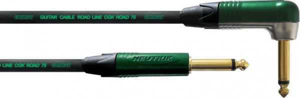 Гитарный кабель угловой Cordial CRI 9 PR