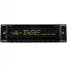 Губная гармошка диатоническая BEE DF10A-1 BLACK