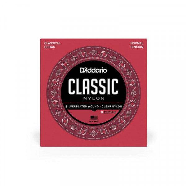 Струны для классической гитары 4/4 D'Addario EJ27N Normal (29-45)