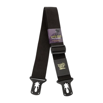 Ernie Ball 4056 Ремень гитарный с защелкой полиэстер/черный