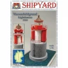 Сборная картонная модель Shipyard маяк Vierendehlgrund Lighthouse (№91), 1/72