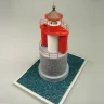 Сборная картонная модель Shipyard маяк Vierendehlgrund Lighthouse (№91), 1/72