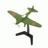 Сборная модель ZVEZDA Штурмовик Ил-2 обр. 1941г, 1/144