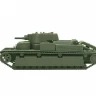 Сборная модель ZVEZDA Советский легкий танк Т-28, 1/100