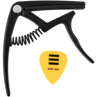 Каподастр для акустической гитары TERRIS CA-PCBK