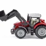 Трактор Siku 1484 Massey Ferguson с фронтальным погрузчиком